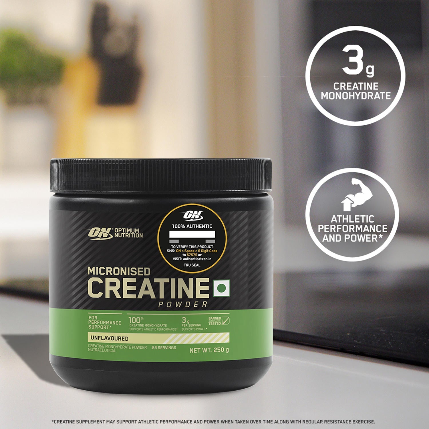 ON creatine