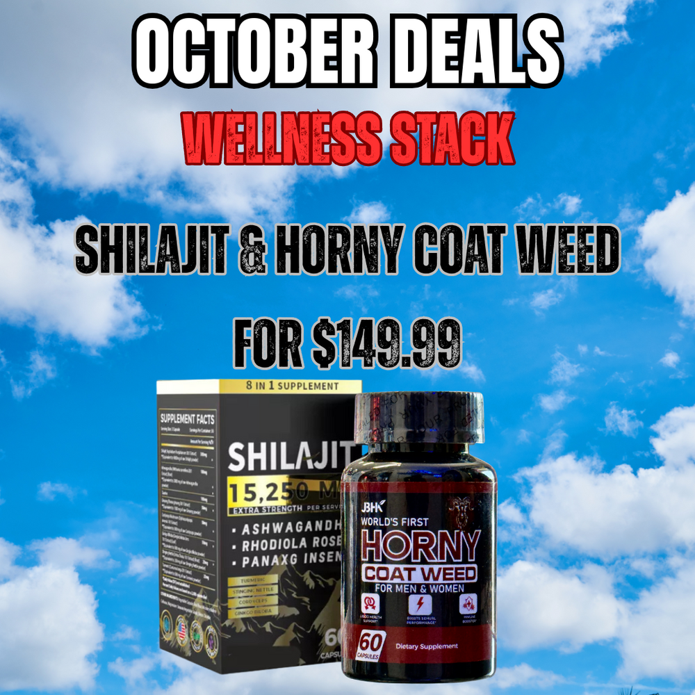 Shilajit & Horny Goat Weed | Wellness Stack
