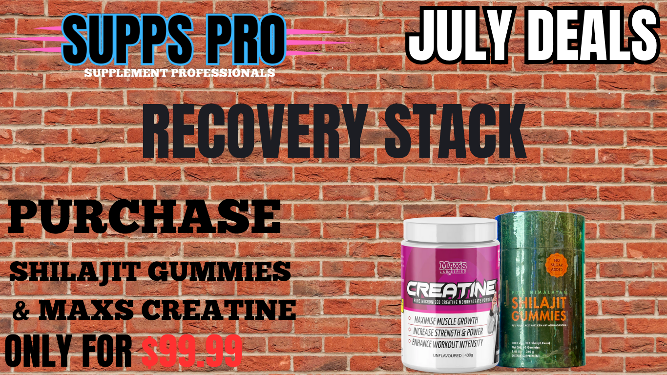 JULY DEAL: MAX'S CREATINE & SHILAJIT GUMMIES