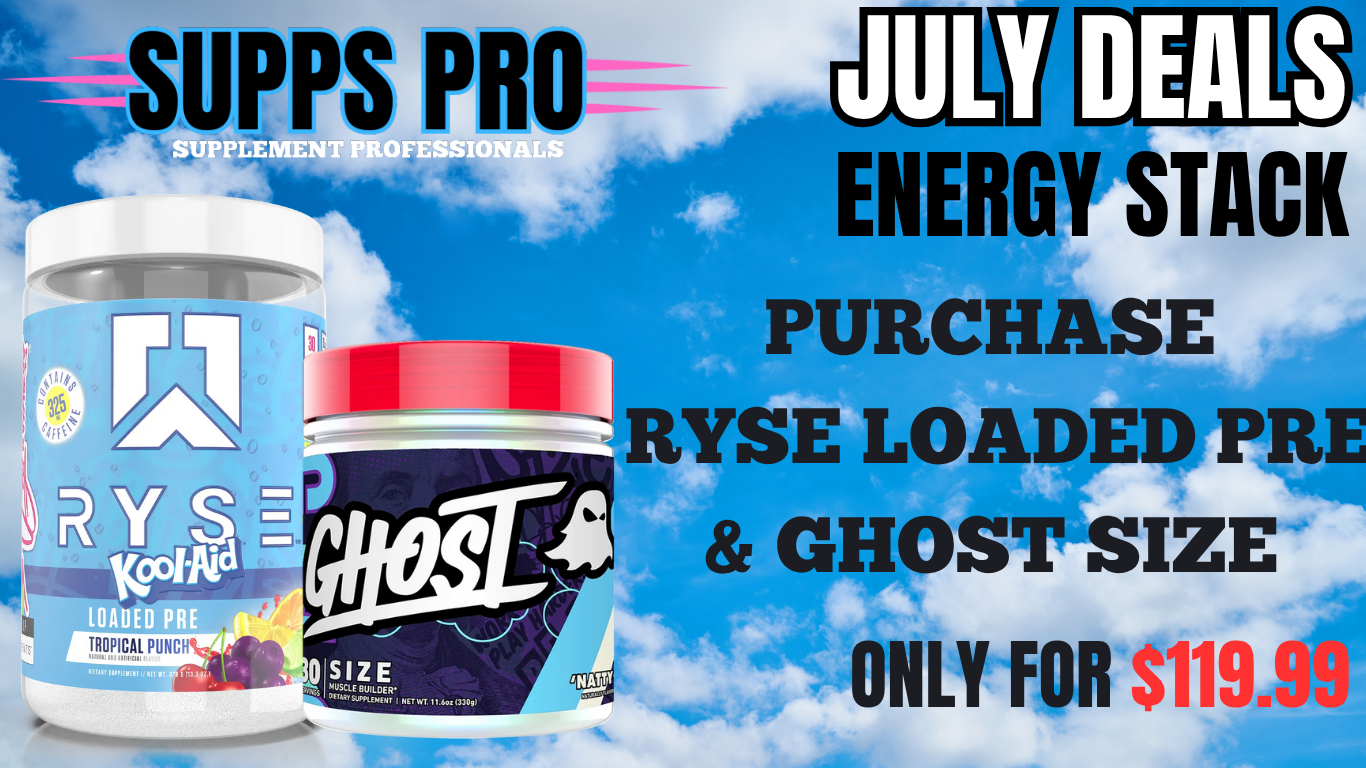 JULY DEAL: RYSE LOADED PRE & GHOST SIZE