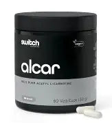Alcar Capsules (100% Pure Acetyl L-Carnitine) by Switch Nutrition