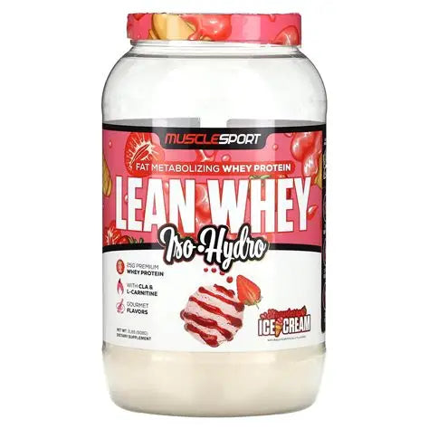 Muscle sport iso hydro lean whey 2lbs