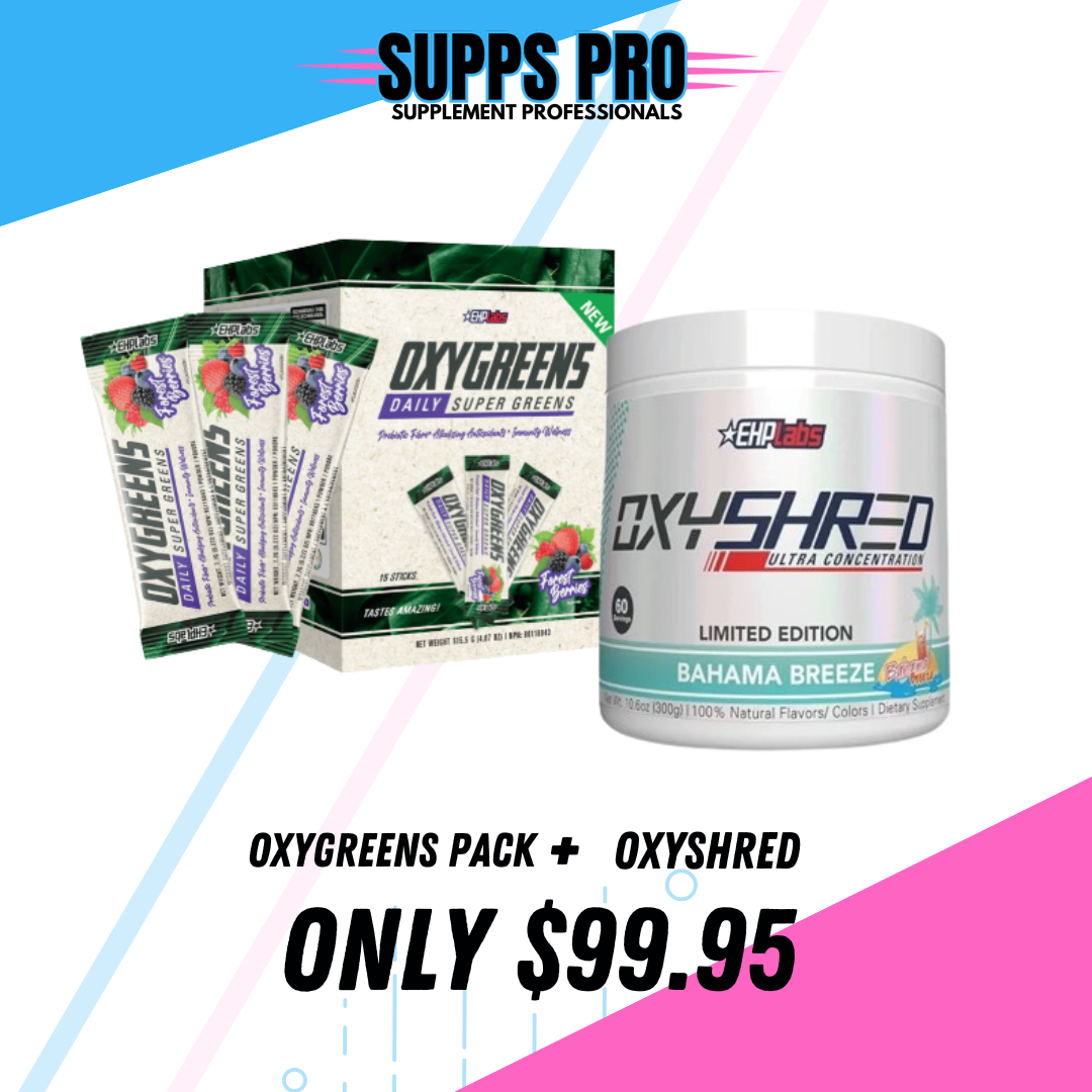 EHP Combo: Oxyshred & Oxygreens Pack