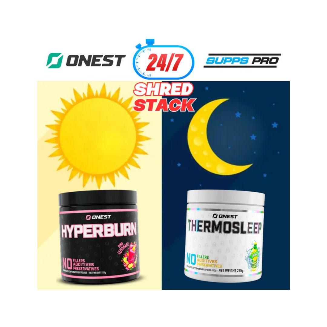 ONEST Hyperburn & Thermosleep 24/7 Shred Stack