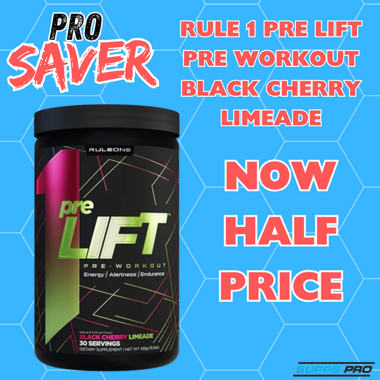 PRO SAVER: R1 PRE LIFT BLACK CHERRY LIMEADE HALF PRICE