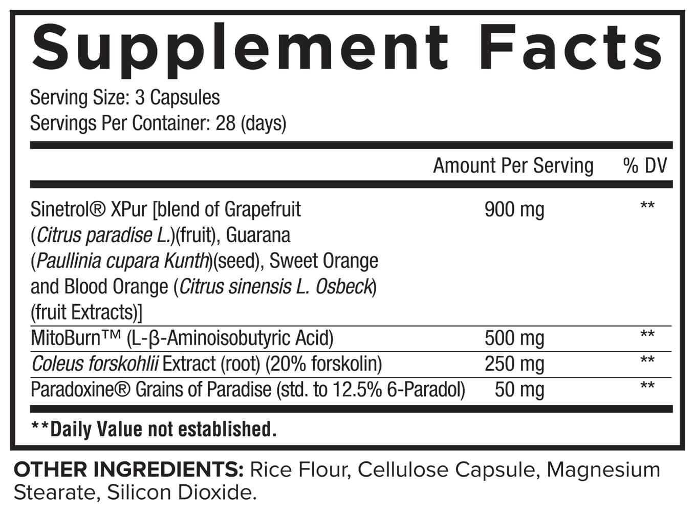 Core Nutritionals SEAR