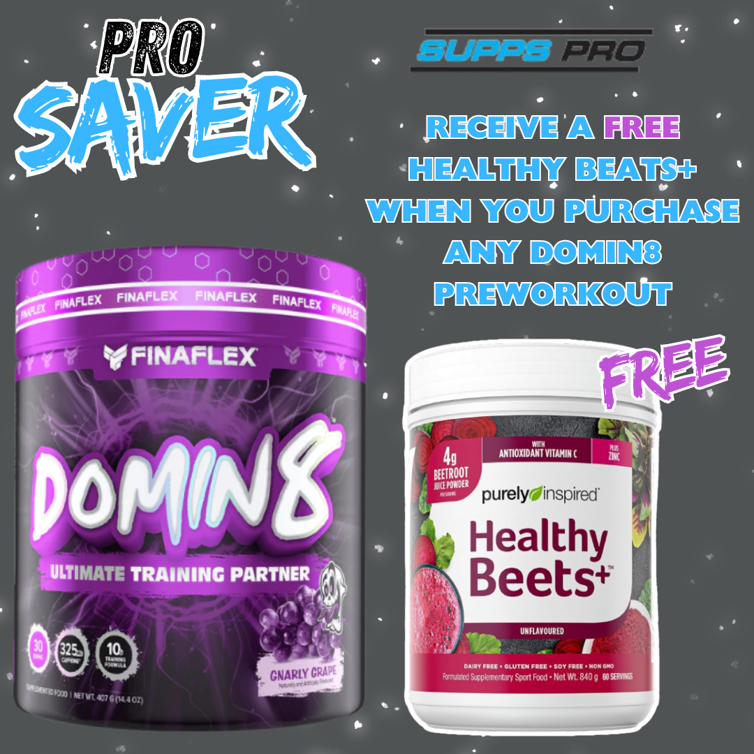 Domin8 by Finaflex + (GET A FREE HEALTHY BEETS POWDER)