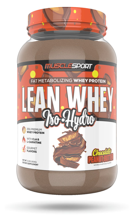 Muscle sport iso hydro lean whey 2lbs